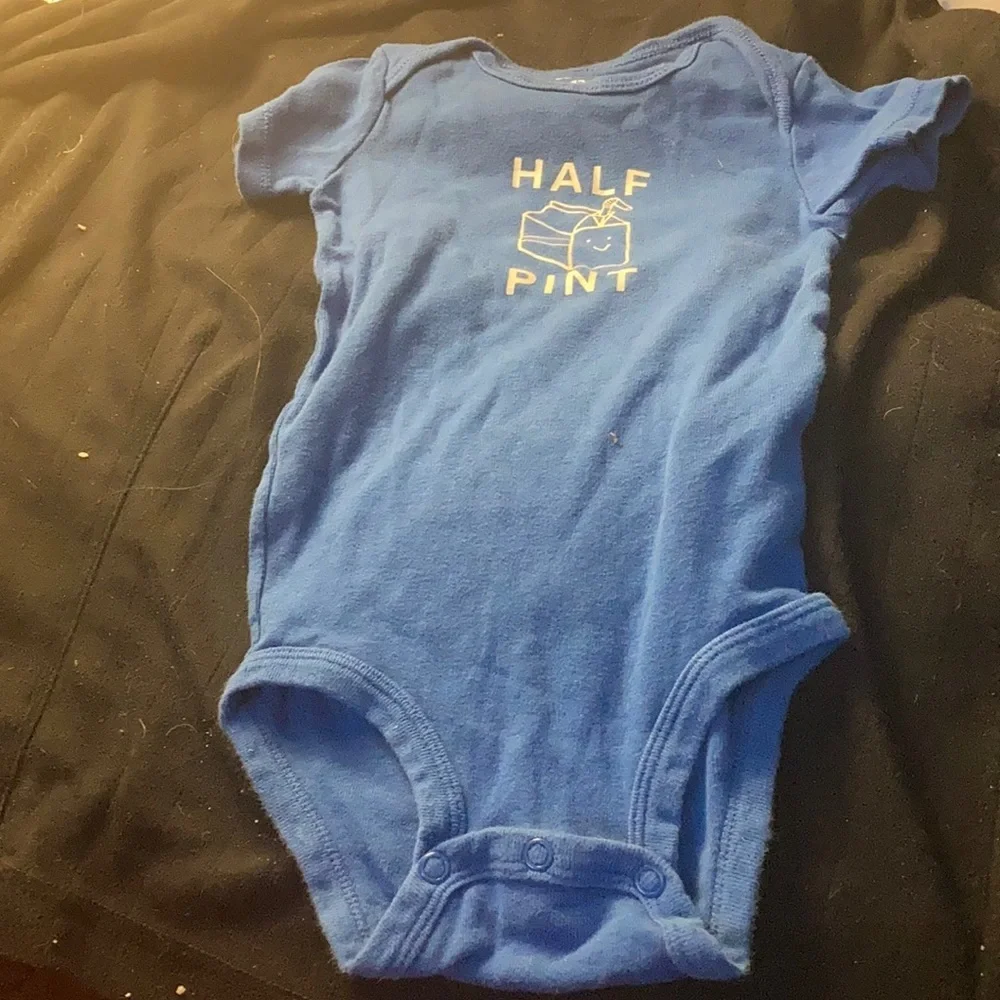 Carters half pint one piece 12 months